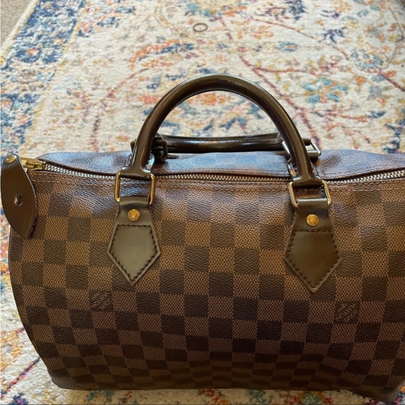 Authentic Louis Vuitton Speedy 30 in Damier Ebene - Picture 15 of 15